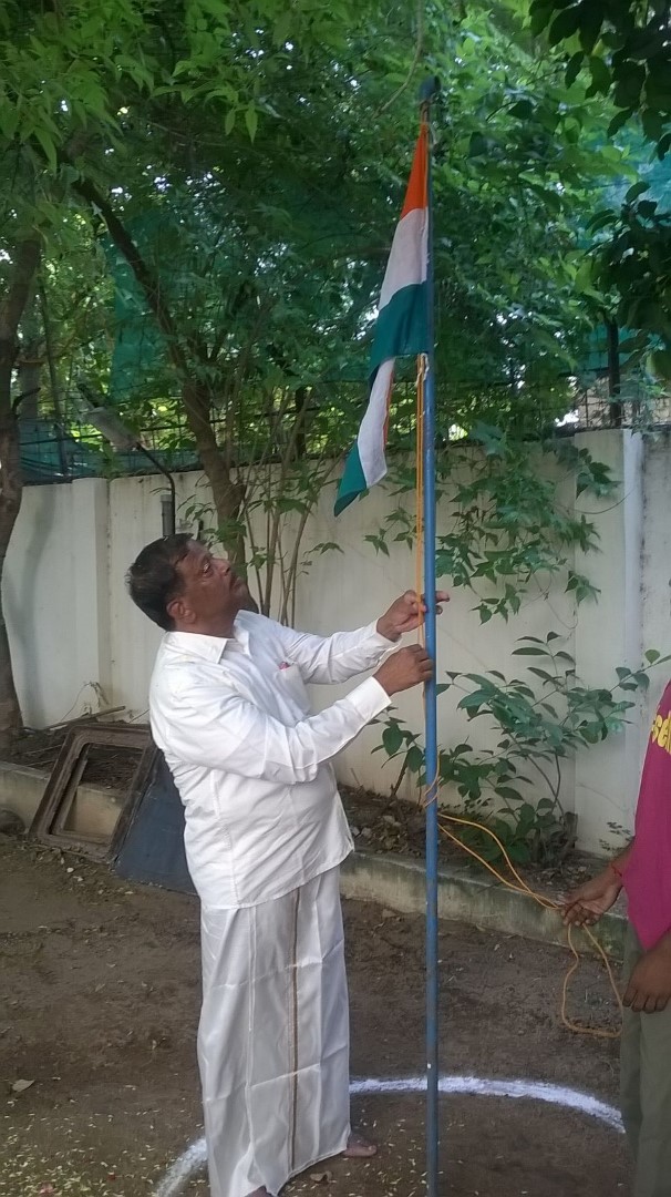 Independence day celebrations at Shakti Karyalaya Chennai