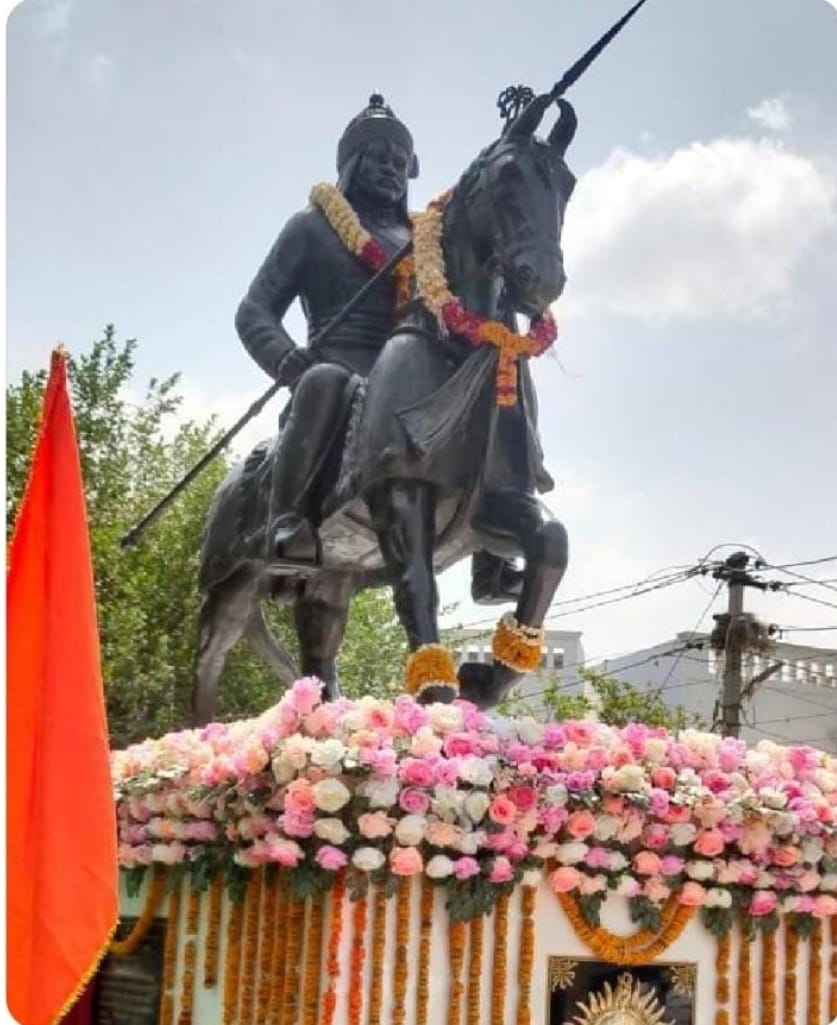 Statue of Maharana Pratap Singh unveiled in Jhalawar, Rajasthan